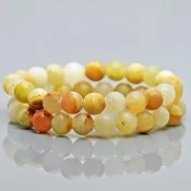 Natural Calcite Gemstone Beaded Bracelet for Men and Women – AAA Grade