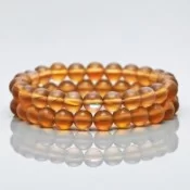 Authentic USA-Sourced Matte Aura Quartz Bracelet Authentic USA-Sourced Matte Aura Quartz Bracelet