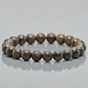 Natural Bronzite Gemstone Bracelet – AAA Grade Protective Crystal Jewelry by Emeria