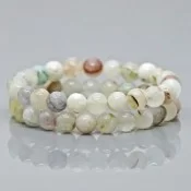 Natural Dyed Jade Gemstone Stretch Bracelet sourced from China
