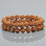 Created Rudraksha Bracelet – Lab-Grown AA Grade Beads by Emeria